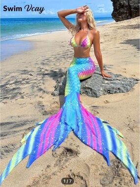 Mermaid swimsuit/costume.